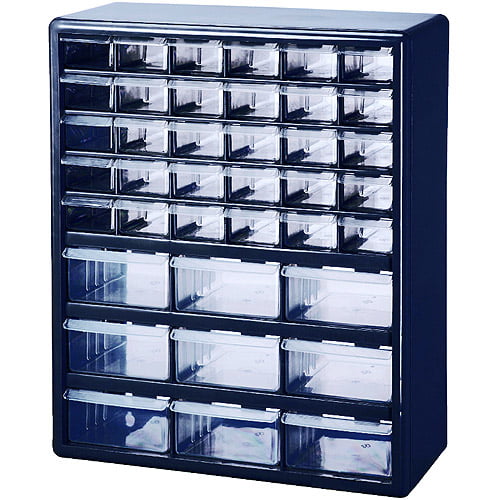 39 Drawer Blue Multi Tools DIY Storage Cabinet Organiser Box Storing Nuts Bolts